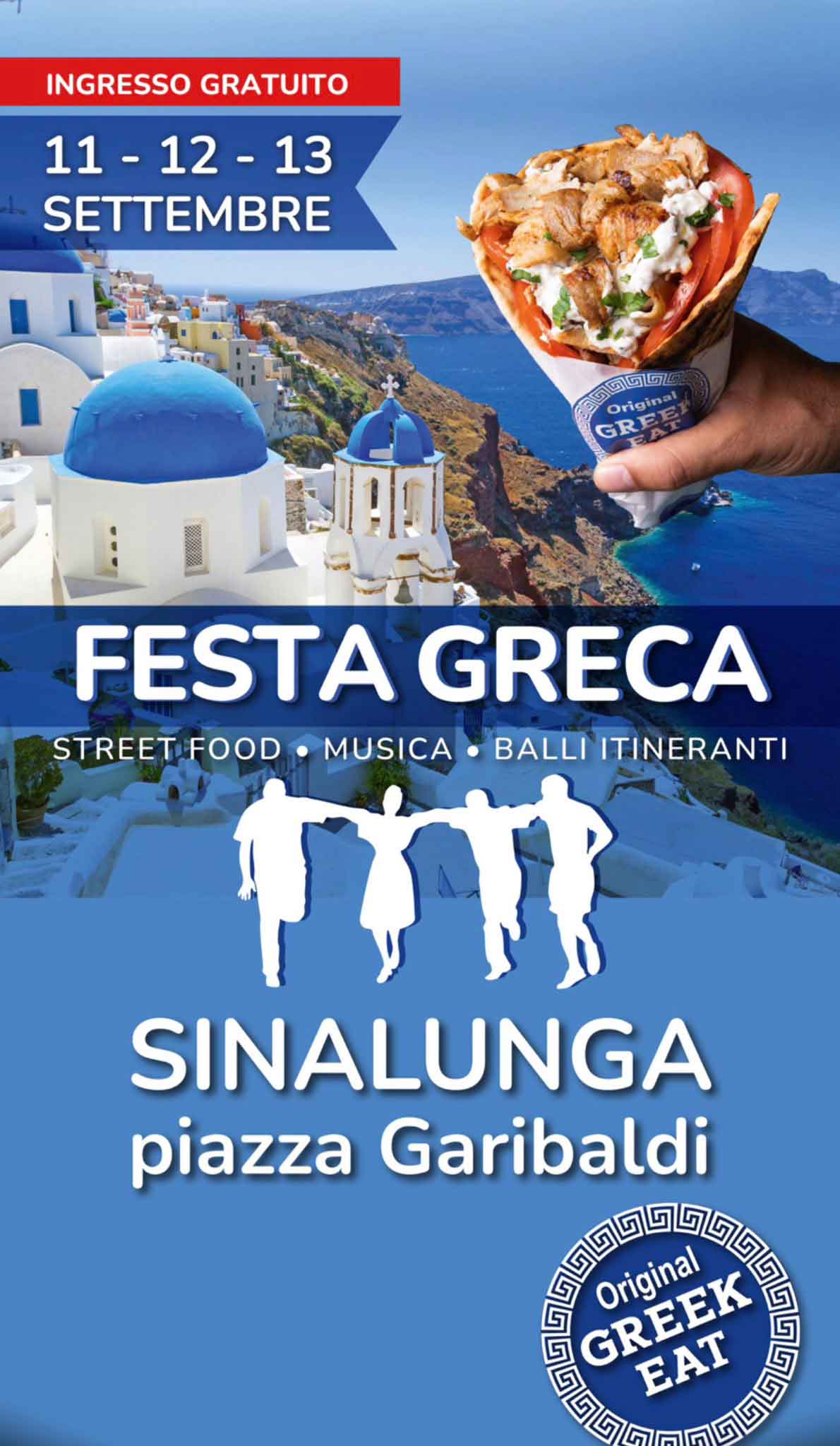 Festa Greca - street food, musica e balli itineranti